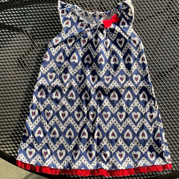 Carter's Other - Carter’s Red, White & Blue Tank Top Holiday Dress Size 18m